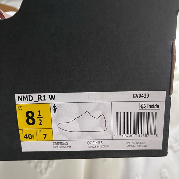 Bright Orange Adidas NMD R1 Shoes-8.5 NWT - Picture 3 of 5